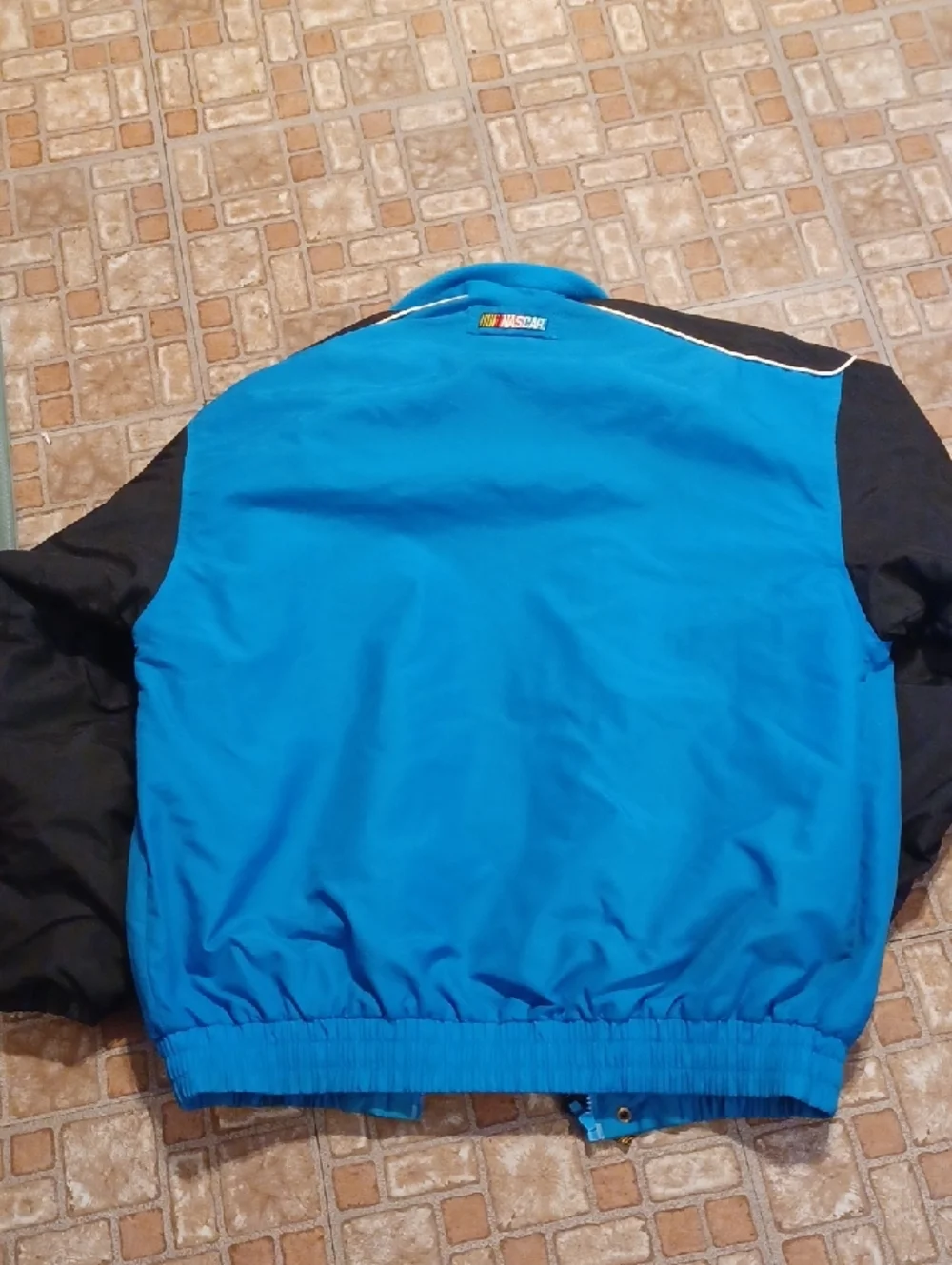 Pfizer Racing Team Blue and Black Zip Jacket Vinage Nascar Mark Martin